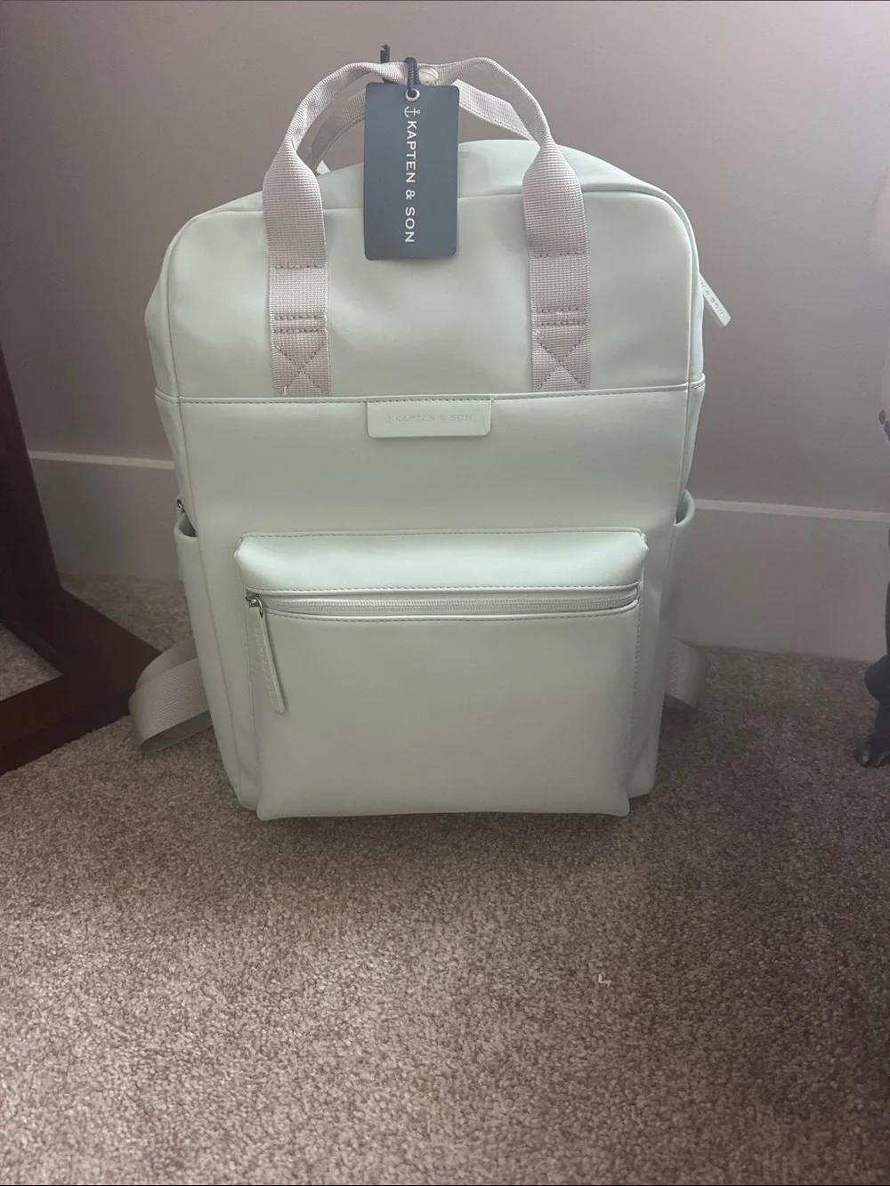 Women’s Mint Green Backpack, NWTs
